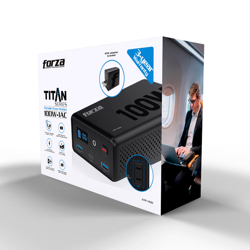 CENTRAL ELECTRICA PORTATIL FORZA FPP-T100