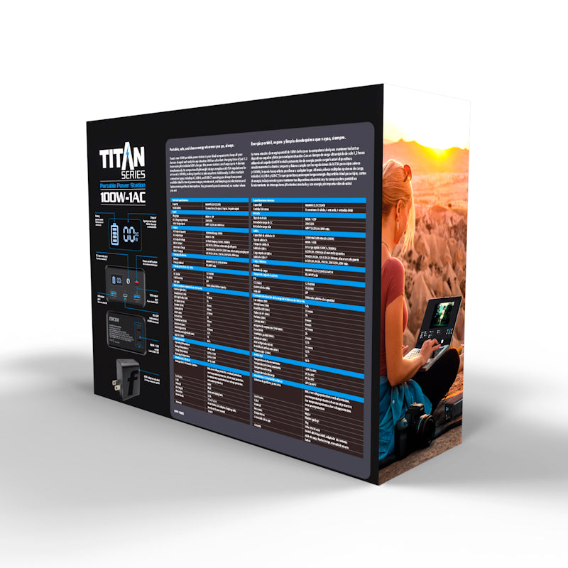 CENTRAL ELECTRICA PORTATIL FORZA FPP-T100