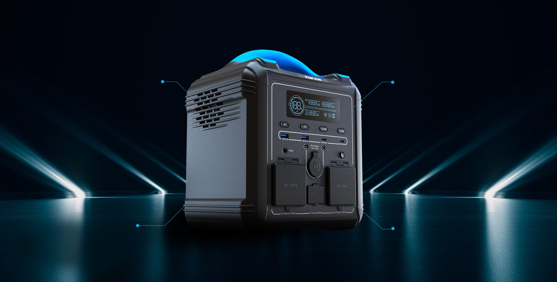 Generador eléctrico FORZA FPP-T700