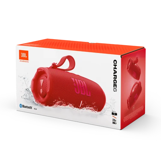 PARLANTE JBL CHARGE 6 ROJO JBLCHARGE6REDAM