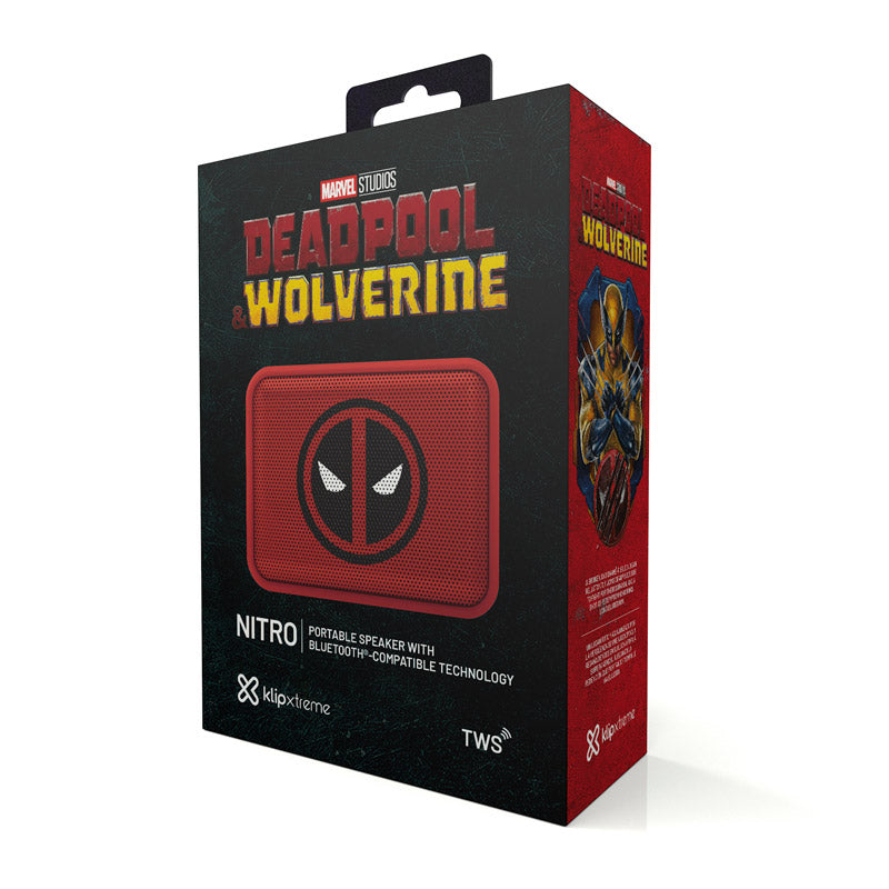 Parlante Klip Xtreme Edicion Marvel Deadpool KTE-007MD-D