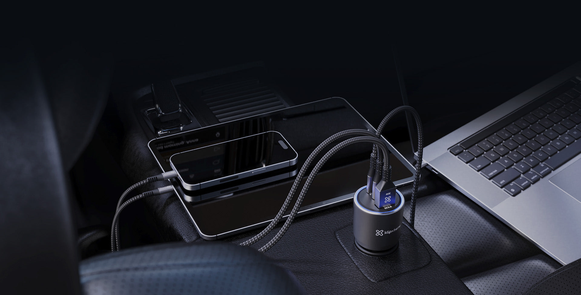 Cargador de Auto KlipXtreme KCC-140