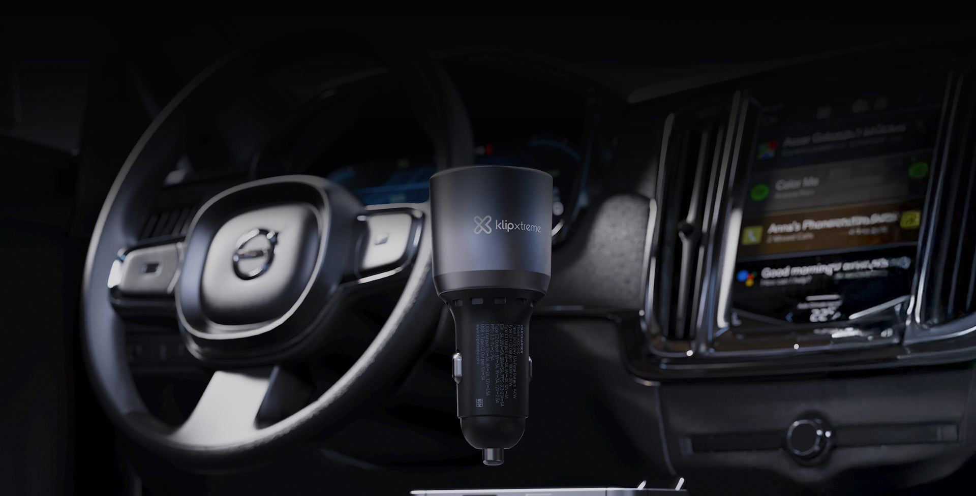 Cargador de Auto KlipXtreme KCC-140