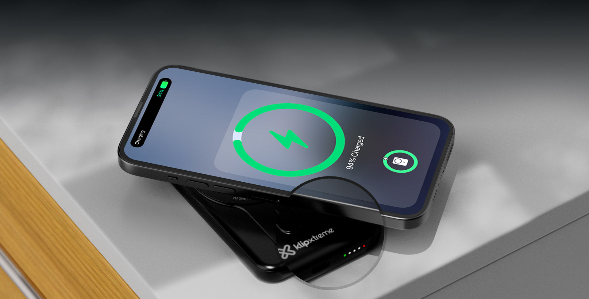 Banco de energia inalambrico - Klip Xtreme  KPB-350