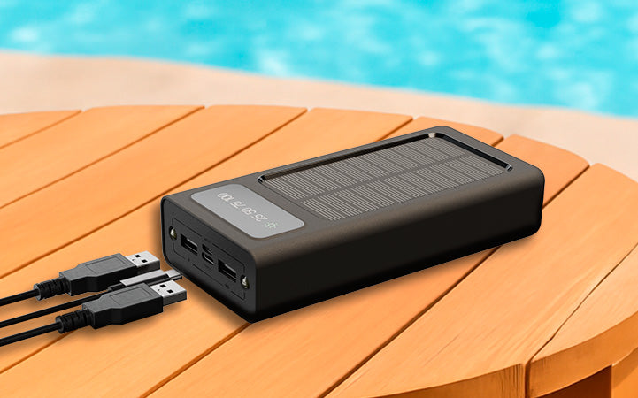 CARGADOR PORTATIL SOLAR XPB-200
