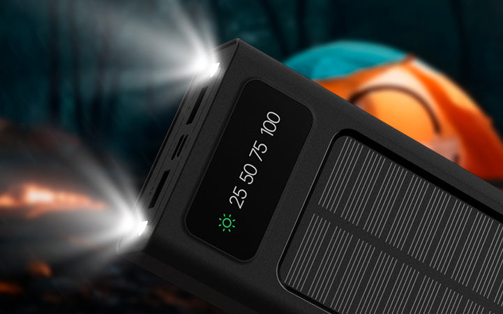 CARGADOR PORTATIL SOLAR XPB-200
