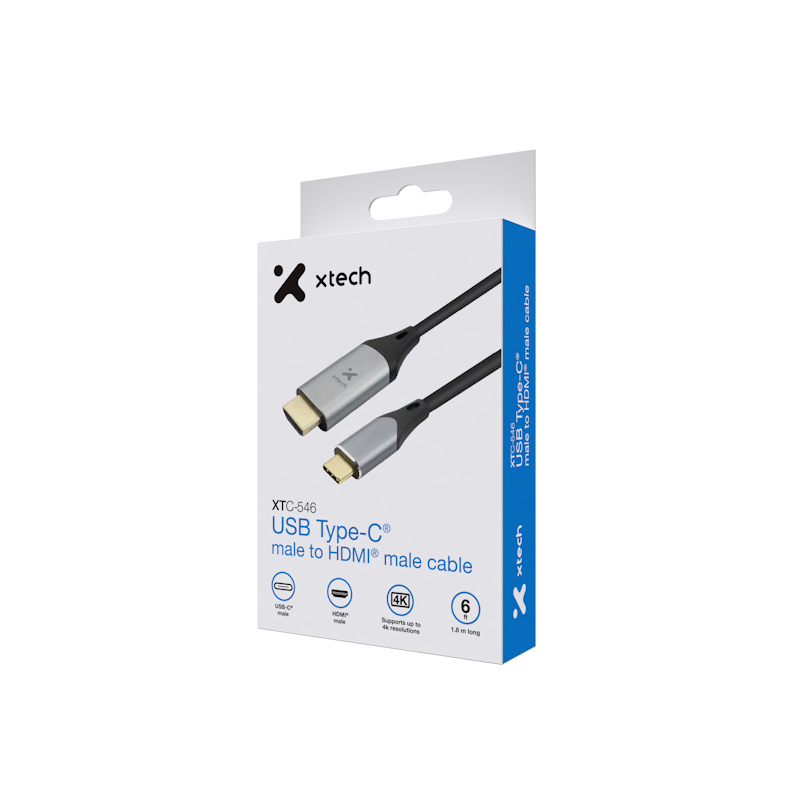 CABLE TIPO C - HDMI XTECH XTC-546