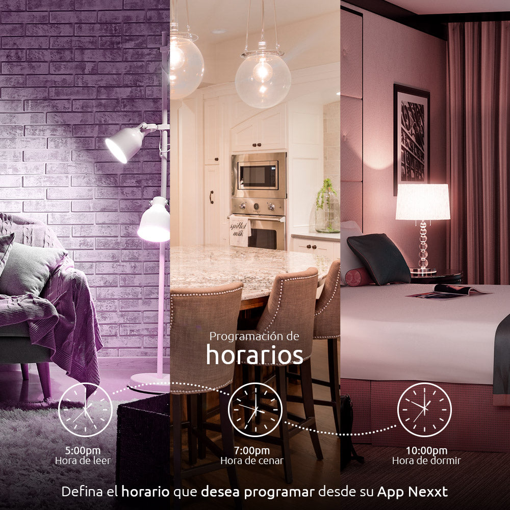 FOCO INTELIGENTE WIFI NEXXT PACK 4 NHB-C110M 4PK