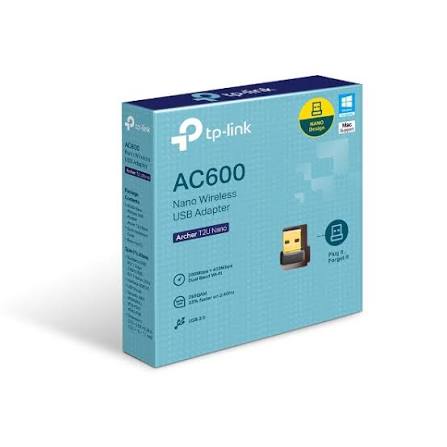 ADAPTADOR DE RED USB INALAMBRICO ARCHER T2U NANO