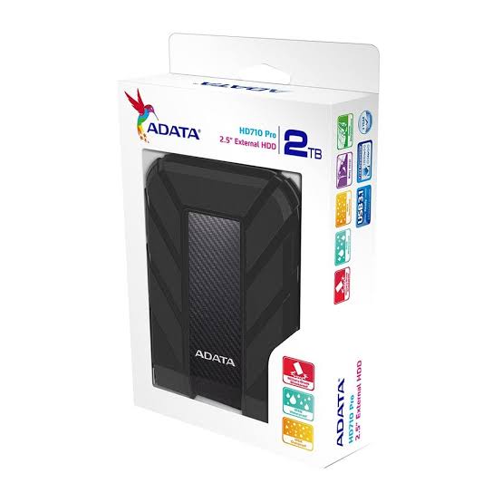 DISCO EXTERNO ADATA HD710P 2TB NEGRO