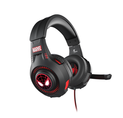 Audífonos cableados con micrófono | Edición Spider-Man Miles Morales XTH-M541SM